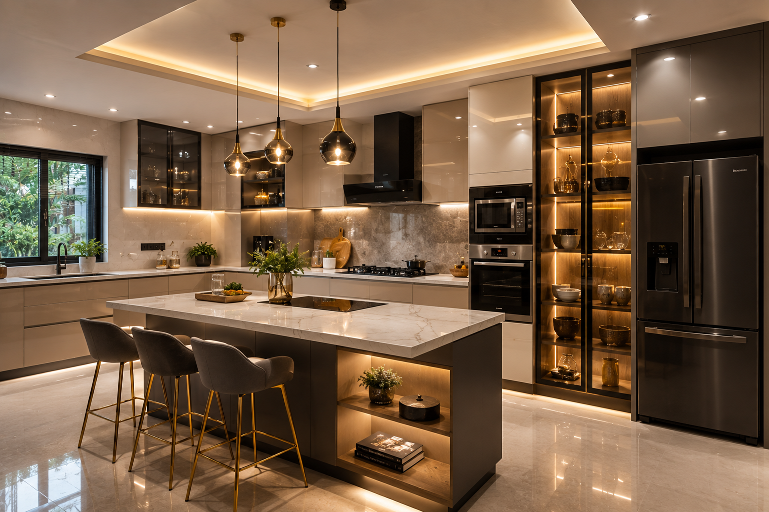 Luxury Modular Kitchen Design